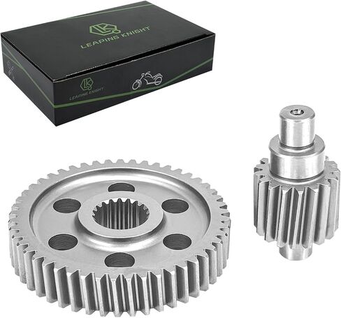 Secondary Transmission Gear High Performance GY6 49cc 50cc 80cc 100cc Racing Final Drive Gear Set fit for 139QMB 139QMA 147QMD Engine Scooter Moped ATV Go Kart (17-49T) in Kuwait