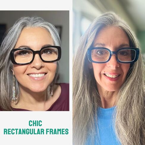 GUD نظارات قراءة مستديرة ضخمة مع مفصلات زنبركية بدون براغي معدنية 6 عبوات كبيرة الحجم من القراء +2.50 in Kuwait