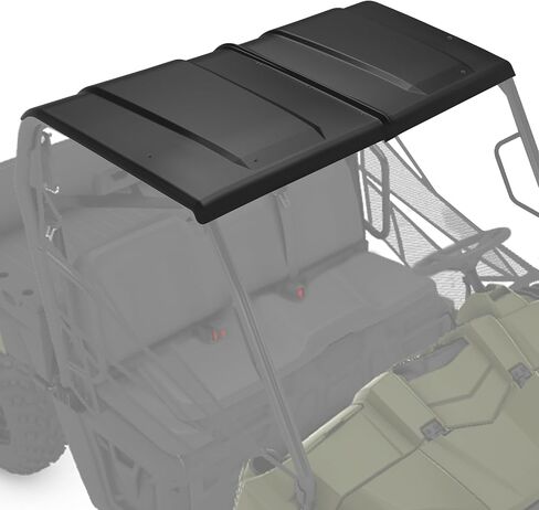 سقف رياضة صلبة من البلاستيك لـ Polaris Ranger 570 Fullsize 16-25 ، أعلى سقف من قطعتين متوافقة مع 2016-2025 Polaris Ranger 570 الإكسسوارات بالحجم الكامل in Saudi Arabia