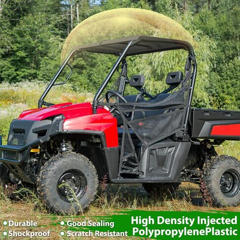 سقف رياضة صلبة من البلاستيك لـ Polaris Ranger 570 Fullsize 16-25 ، أعلى سقف من قطعتين متوافقة مع 2016-2025 Polaris Ranger 570 الإكسسوارات بالحجم الكامل in Saudi Arabia