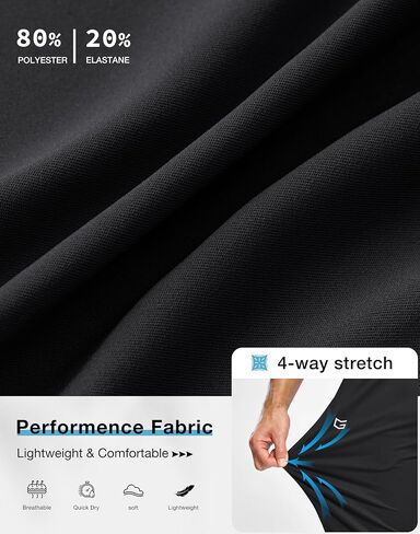 G Gradual Men's Sweatpants with Pockets Lightweight Workout Athletic Track Pants Stretch Gym Running Jogging Joggers for Men in Saudi Arabia