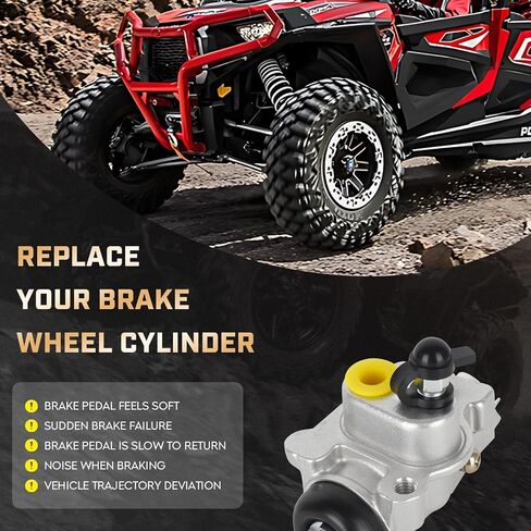 Youxmoto Front Brake Wheel Cylinders All Four, Fit for HONDA FourTrax Rancher 350/400-2004 2005 2006 2007 2008; for Foreman Rubicon 500-2001-2004; for Rincon 650-2003-2005, Fit for 45330-HN2-006 in Saudi Arabia