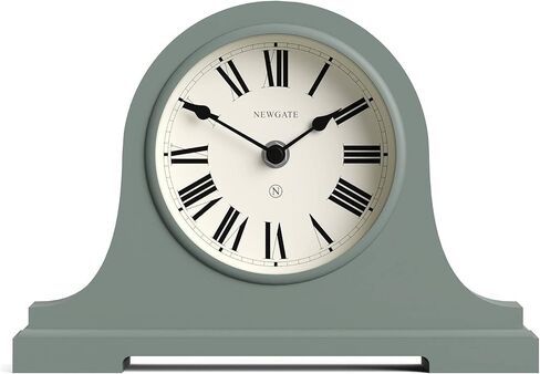 NewGate® Broadway Mantel Clock | تصميم قبعة نابليون الكلاسيكي | أسود | الأرقام الرومانية | النمط التقليدي للمكتب أو أعلى الطاولة أو الرف أو السرير بجانب السرير in Saudi Arabia