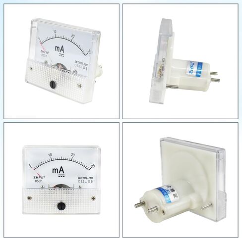 مقياس اللوحة الحالي التناظرية DC 0-30MA 85C1 مؤشر AMP AMMETER 2.5 دقة لقياس الدائرة التلقائية مقياس اختبار أمبير in Kuwait