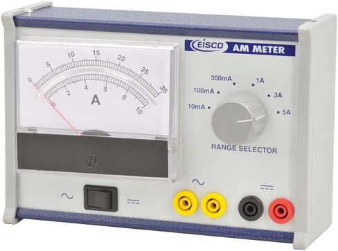 EISCO - AC/DC Moving Coil Ammeter - Analog Ammeter - Multi Range 0-5A in Saudi Arabia