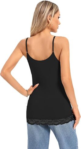 تونيك نسائي بدون أكمام بحزام سباغيتي قابل للتعديل من Kate Kasin، 3 قطع in Kuwait