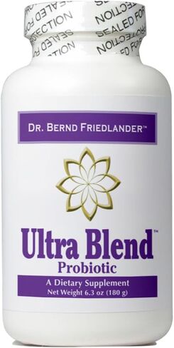 Ultra Blend Probiotic Complement Powder 6.3 Oz. 60 حصص من 3.3 مليار وحدة من bifidobacterium longum ، lactobacillus acidophilus و bacillus subtilis. in Saudi Arabia