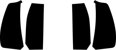 Rvinyl Tail Light Tint Covers Compatible with GMC Sierra 2019-2025 - Blackout Smoke in Saudi Arabia