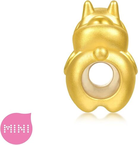 Sang Sang Sang 999 Gold Ausomice Charm Bracelet للنساء والرجال 17 سم 95878C in Saudi Arabia