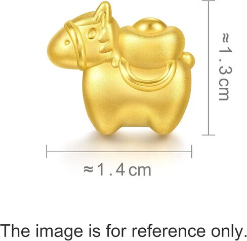 Sang Sang Sang 999 Gold Ausomice Charm Bracelet للنساء والرجال 17 سم 95878C in Saudi Arabia