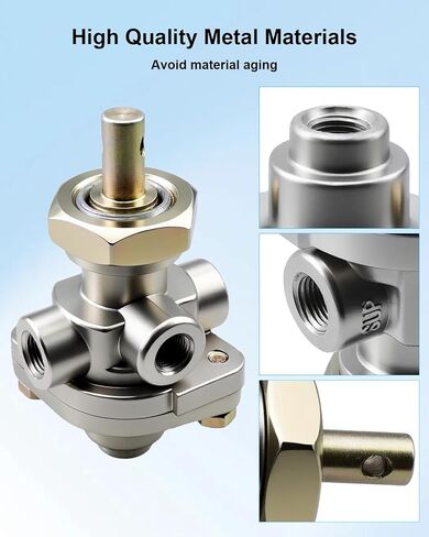 PP-1 DASH Control Valve Fit for Haldex KN20021 Truck Sandtrailers استبدال 276566 277015 ، صمام مكابح فرامل الطوارئ للسيارات. in Saudi Arabia