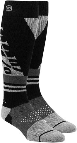 TORQUE Youth Thick Comfort Moto SockBlack/Grey in Saudi Arabia