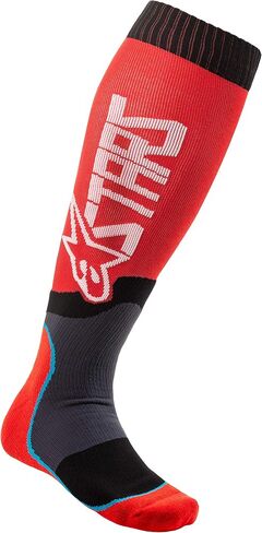 Alpinestars 4701920-32-M Mx Plus-2 Socks Red/White Medium in Saudi Arabia