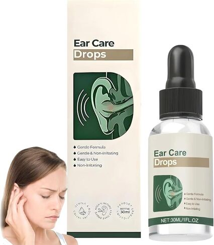 Ear Care Drops – Gentle Formula to Relieve Tinnitus by Unblocking Secretions | Easy-to-Use & Portable Ear Drops for Daily Use in Saudi Arabia