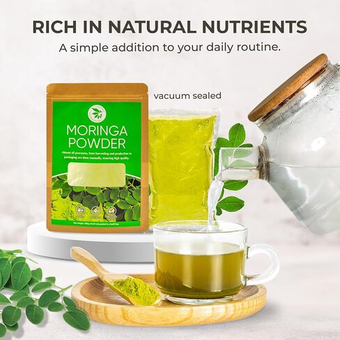 Centella Asiatica Powder (Gotu Kola) - 10.58 oz, Herbal Tea for Cooling & Refreshing, Supports Skin & Wellness, Freeze-Dried & Finely Ground, No Additives, No Caffeine, Gluten Free in Saudi Arabia