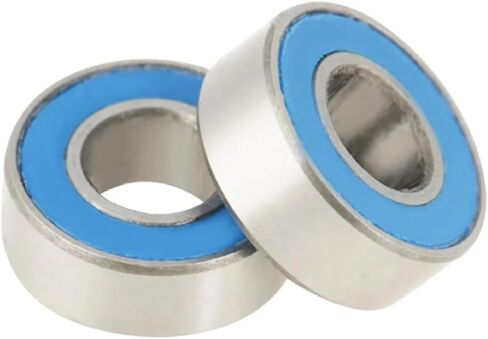 MR115-2RS Sealed Ball Bearings, Blue Metal Double Rubber Sealed, Precision Design (10pcs 5 * 11 * 4mm) in Saudi Arabia