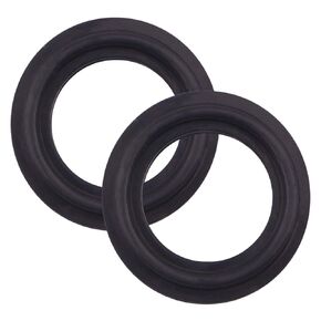 DERNORD 3 Inch FKM Rubber Gasket Tri-clamp O-Ring Fits Sanitary Tri-clover Type Ferrule (Pack of 2)