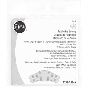 Dritz 565-9 Boning, Featherlite, White, 2-Yards