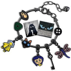 FANCIBAND كورالاين البضائع الفولاذ المقاوم للصدأ أساور سحرية للنساء DIY بها بنفسك الكرتون ثعبان سلسلة سوار لحفلة عيد ميلاد هدايا الهالوين in Kuwait