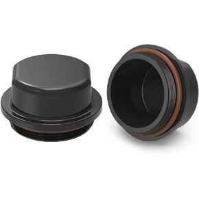 2 Pack 81143 for Dexter Vortex Replacement Caps, K71-G01-73, 21-261, 48355v Replacement Hub Dust Cap w/O-Ring for Trailer, Boat & Other Hub Kits