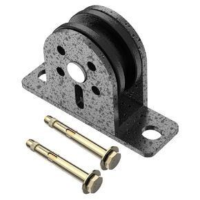 Cable Pulley Wheel, Single Pulley Block, Heavy Duty Silent Lifting Pullys, Fixed Mute Bearing Pulley Loading 600 lb Home Gym Accessories for Pulley System, Gym Equipment, Clothesline (1)