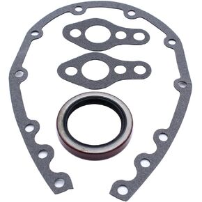1 set Timing Cover Gasket With Seal And Water Pump Gasket SHLPDFM Compatible with Small Block Chevys 265, 283, 327, 350, 383,400 in Saudi Arabia
