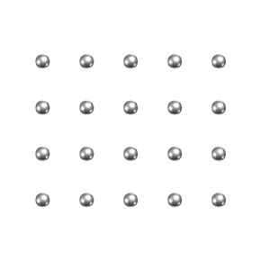 uxcell 25pcs 1/16" 420 Stainless Steel Bearing Balls G100 Precision