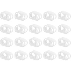uxcell Plastic Tubing Clamps, 20pcs 3/16"-5/16" Tube OD Adjustable Tube Clamp Laboratory Pinch Valve Flow Control Hose Clamp