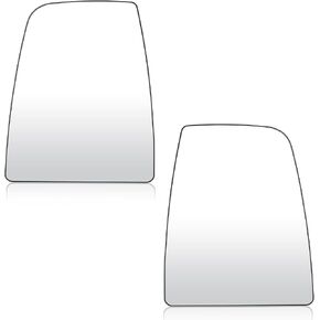Driver Left Side View Mirror Upper Glass Compatible with Ford Transit T150,T250,T350 From 2015-2022, Replace ‎CK4Z17K707B, Rear View Mirror Glass
