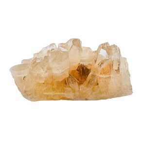 Natural Clear Quartz Crystal Cluster - Authentic Raw Crystals Specimen for Healing, Meditation, and Home Decor - Genuine Crystal Cluster (200 to 300 Gram)
