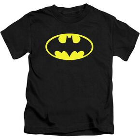 Juvenile Batman Classic Logo T Shirt & Stickers