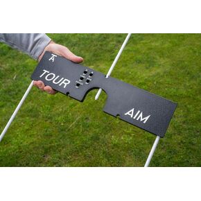 2.0 Golf Training Aid - All-in-One Practice Tool with 3 Alignment Sticks and a Headcover - Dramatically Improve Your Short, Mid, and Long Game - Perfect for Both Righties and Lefties