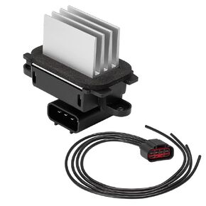 BL3Z-19E624-A HVAC Blower Motor Resistor Kit AC Blower Control Module with WPT688 Connector Wire Harness- Compatible with Ford 2010-2017 Expedition 2010-2014 F-150 2011-2017 Lincoln Navigator -YH1829