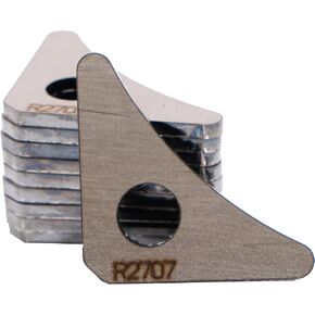 RuffStuff Specialities 1 7/8 بوصة × 1 7/8 بوصة طول - 1/8 بوصة مجمعة فولاذية سميكة - 1 فتحة مجمعة فولاذية - حزمة من 10 - R2707 in Kuwait