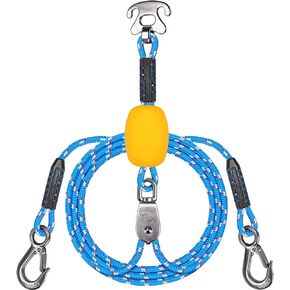 BeneLabel Tow Rope Quick Connector for Tubing with Stainless Steel Connector, Water Sport Towable Connector