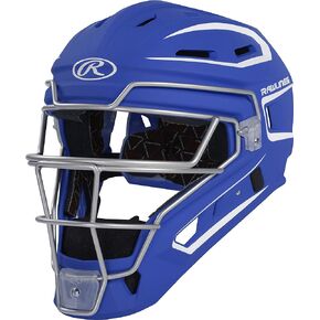 Rawlings | Velo 2.0 Catcher's Helmet | Baseball | Junior & Senior Sizing | Multiple Colors