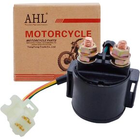 AHL Starter Solenoid Relay for Honda TRX300 Fourtrax 300 1988-2008/FJ 600 1984 1985