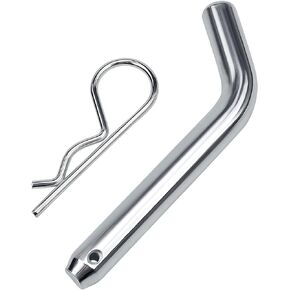 Cenipar Trailer Hitch Pin & Clip with Grooved Head, 5/8-Inch Diameter, Fits 2 or 2-1/2-Inch Receiver