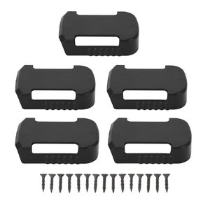 5 Set Battery Dock Holder Battery Storage Mounts for Worx WU189 WU294 WU296 WU398 WU230 WU808 WE270 WE389 WE362