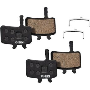 2 Pairs Bicycle Disc Brake Pads for Avid BB7 Juicy 3 5 7 (Resin,Semi-Metallic,Sintered Metal)