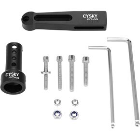 CYSKY Bike C Brake Extension Adapter, V Brake to C Brake Conversion Rack Converter Adapter for Road Bike Folding Bike