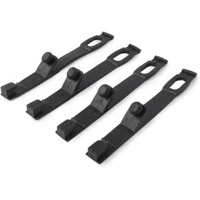 Newsmarts Motorcycle Black Headlight Fairing Rubber Straps Dirt Bike Headlamp Fix Brackets Strap Universal All Dual Sport Motorcycles Dirt Bikes Naked Motor