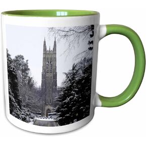 3dRose Duke University Chapel, Durham, Magic Transforming Mug, 11-Ounce