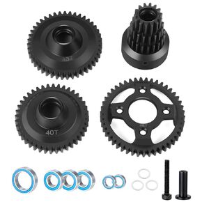 Steel 3 Speed 40T 43T 46T Gear Clutch Set for 1/8 Kyosho USA-1 Mad Force Kruiser Crusher FO-XX RC Car Part