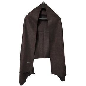 Solid Wool Winter Scarf/Shawl/Wrap/Keffiyeh/Headscarf/Blanket For Men & Women - XLarge Size 75x200cm