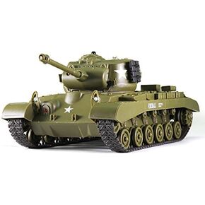 Heng Long 1/30 Scale US M26 Pershing RC IR Battle Tank w/Sound Lights