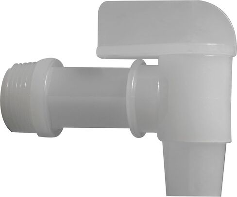 حنفية صنبور بلاستيكية مقاس ¾ بوصة لبراميل بلاستيكية سعة 5 و6 جالون - عبوة من 5 - بلاستيك HDPE - مناسبة لفتحات ملولبة مقاس ¾ بوصة على حنفية دلو سعة 5 جالون (عبوة من 5) in Kuwait