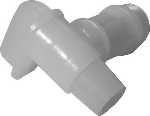 حنفية صنبور بلاستيكية مقاس ¾ بوصة لبراميل بلاستيكية سعة 5 و6 جالون - عبوة من 5 - بلاستيك HDPE - مناسبة لفتحات ملولبة مقاس ¾ بوصة على حنفية دلو سعة 5 جالون (عبوة من 5) in Kuwait