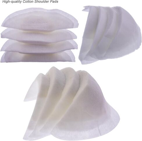 منصات الكتف الخياطة سمك 2.3 سم (8 أزواج) رغوة الإسفنج وسادة القطن سميكة محسن دفع ما يصل مجموعة في الملابس المغطاة لوازم الخياطة للنساء الرجال الملابس السترة دعوى تي شيرت المنحدرة أكتاف عالية منخفضة in Kuwait