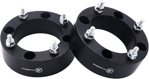 VLAOSCHI Black Forged 4x137 ATV Wheel Spacers 1 Inch with 12x1.25 Studs Compatible with Kawasaki 4 Lug for Mule 2020 2500 2510 2520 3000 4000 4010 Trans PRODX PROFX Teryx4 Teryx 750 800 - Pack of 2 in Saudi Arabia